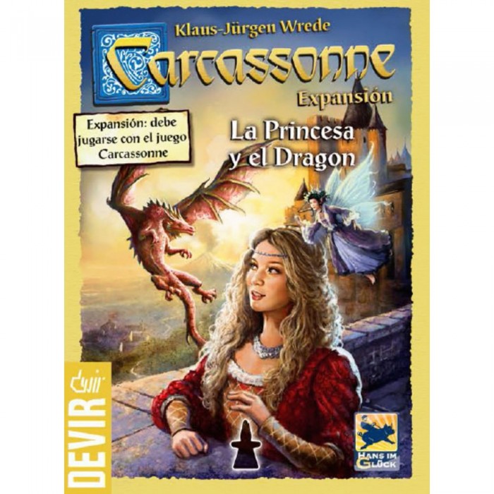 Carcassonne La Princesa y el Dragón