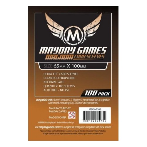Protectores de Cartas Mayday Games Mini Euro 100 