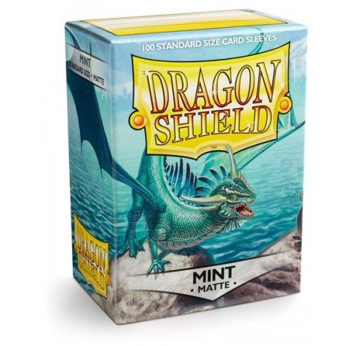 Protector de cartas Dragon Shield 100 - Standard Matte Mint